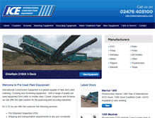 Tablet Screenshot of internationalce.com